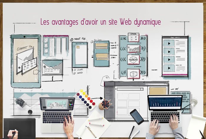 Les avantages d'avoir un site Web dynamique