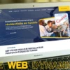 Création du site web dynamique AEP.tn, présentant une interface moderne et responsive, mettant en avant les services d'installation de panneaux photovoltaïques et de pompage solaire en Tunisie, avec une charte graphique professionnelle