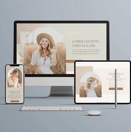 Responsive design d'un site web mobile