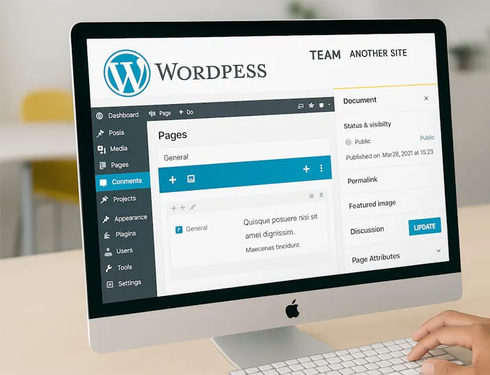 site-vitrine-wordpress