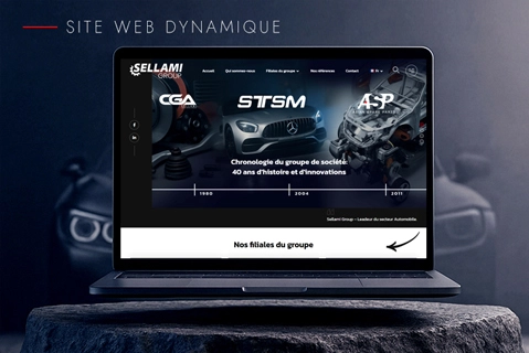 Refonte du Portail Web de Sellami Group, Spécialiste de la Pièce Automobile Refonte du Portail Web de Sellami Group, Spécialiste de la Pièce Automobile