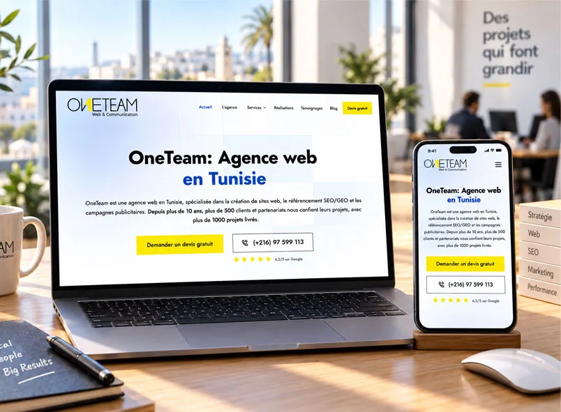 Pourquoi créer un site professionnel pour votre entreprise en Tunisie ? Investir dans un site web professionnel en Tunisie pour attirer des prospects et booster votre visibilité sur Google.